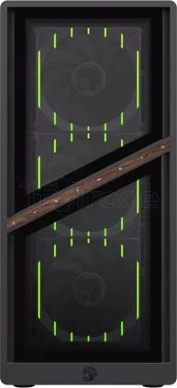 Photo de Boitier Mini Tour Micro ATX Gamemax Aeris 330 RGB avec panneau vitré (Noir)