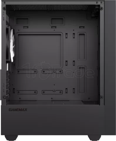 Photo de Boitier Mini Tour Micro ATX Gamemax Edge RGB avec panneau vitré (Noir)