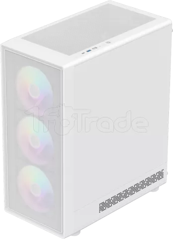 Photo de Boitier Mini Tour Micro ATX Gamemax Storm 2 ARGB avec panneau vitré (Blanc)