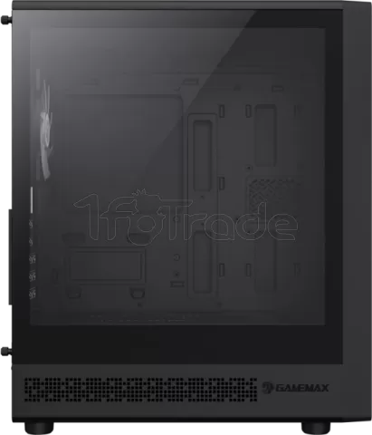 Photo de Boitier Mini Tour Micro ATX Gamemax Storm 2 RGB avec panneau vitré (Noir)