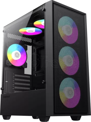 Photo de Boitier Mini Tour Micro ATX Gamemax Storm ARGB  avec panneau vitré (Noir)