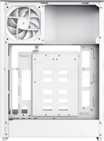 Photo de Boitier Mini Tour Micro ATX Gamemax T20 ARGB  avec panneaux vitrés (Blanc)