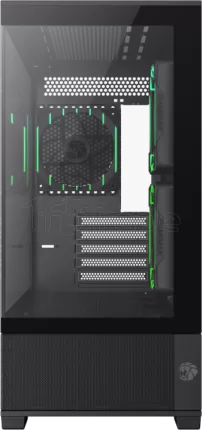 Photo de Boitier Mini Tour Micro ATX Gamemax Vista 2 RGB avec panneaux vitrés (Noir)