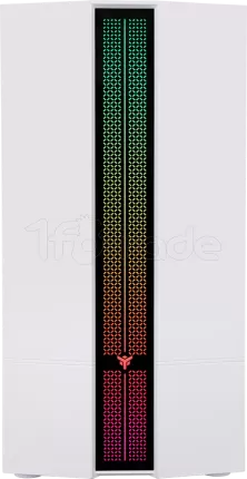 Photo de Boitier Mini Tour Micro ATX iTek Liflig 41 RGB avec panneau vitré (Blanc)