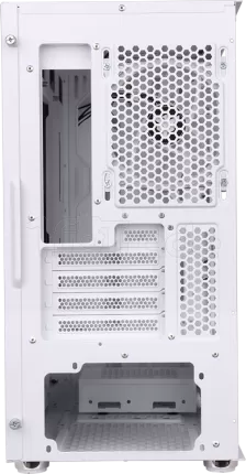 Photo de Boitier Mini Tour Micro ATX iTek Liflig 41 RGB avec panneau vitré (Blanc)