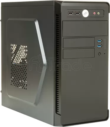 Photo de Boitier Mini Tour Micro ATX iTek River + Alimentation 500W (Noir)