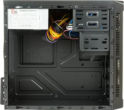 Photo de Boitier Mini Tour Micro ATX iTek River + Alimentation 500W (Noir)