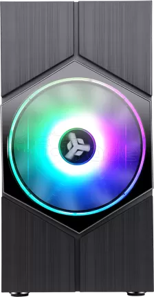 Photo de Boitier Mini Tour Micro ATX iTek Vortex RGB avec panneau vitré (Noir)