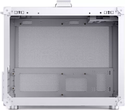 Photo de Boitier Mini Tour Micro-ATX Jonsbo C6 Max avec panneau vitré (Blanc)
