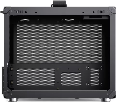 Photo de Boitier Mini Tour Micro-ATX Jonsbo C6 Max avec panneau vitré (Noir)