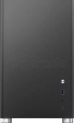 Photo de Boitier Mini Tour Micro-ATX Jonsbo D30 avec panneau vitré (Noir)