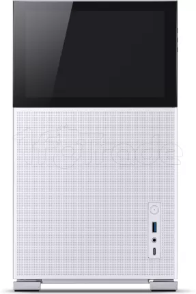 Photo de Boitier Mini Tour Micro ATX Jonsbo D31 Mesh Screen avec panneau vitré (Blanc)