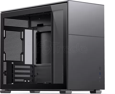 Photo de Boitier Mini Tour Micro ATX Jonsbo D31 Screen avec panneau vitré (Noir)