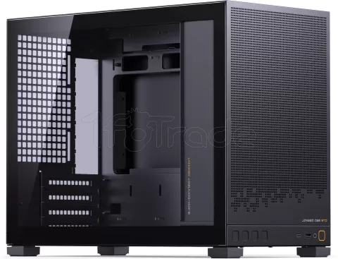 Photo de Boitier Mini Tour Micro ATX Jonsbo D32 STD avec panneau vitré (Noir)