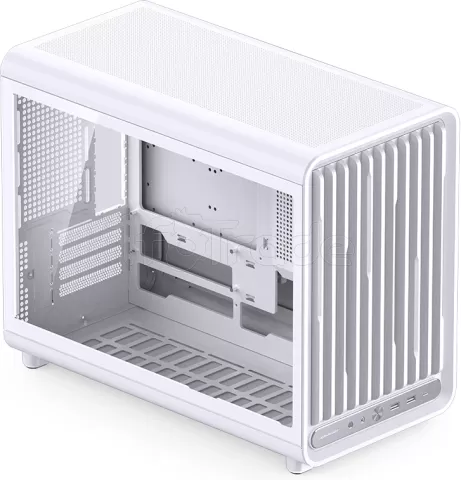 Photo de Boitier Mini Tour Micro ATX Jonsbo D33 avec panneau vitré (Blanc)