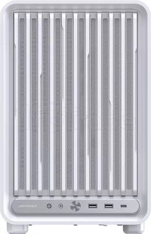 Photo de Boitier Mini Tour Micro ATX Jonsbo D33 avec panneau vitré (Blanc)