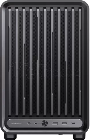 Photo de Boitier Mini Tour Micro ATX Jonsbo D33 avec panneau vitré (Noir)