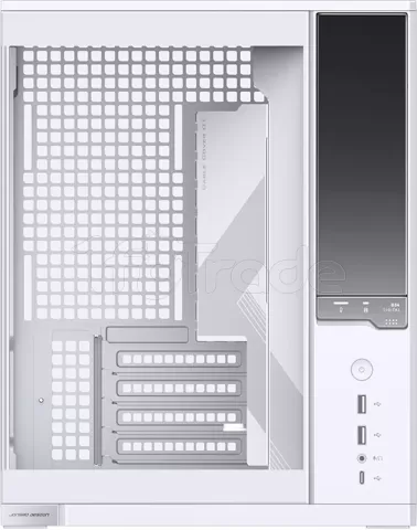 Photo de Boitier Mini Tour Micro ATX Jonsbo D34 avec panneaux vitrés (Blanc)