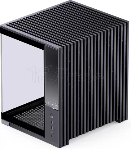 Photo de Boitier Mini Tour Micro ATX Jonsbo D34 avec panneaux vitrés (Noir)