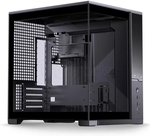 Photo de Boitier Mini Tour Micro ATX Jonsbo D34 avec panneaux vitrés (Noir)