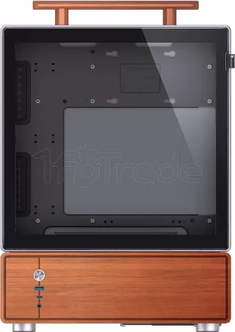 Photo de Boitier Mini Tour Micro-ATX Jonsbo T7 (Silver)