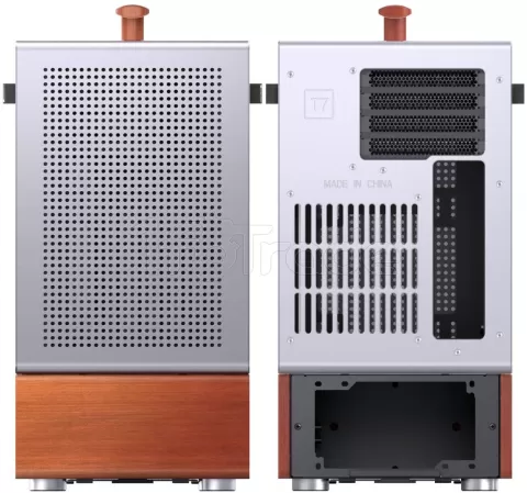 Photo de Boitier Mini Tour Micro-ATX Jonsbo T7 (Silver)