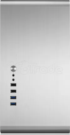 Photo de Boitier Mini Tour Micro-ATX Jonsbo UMX3 avec panneau vitré (Argent)