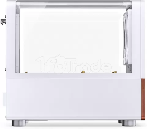 Photo de Boitier Mini Tour Micro ATX Jonsbo V12 avec panneaux vitrés (Blanc)