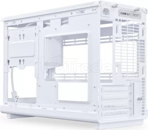 Photo de Boitier Mini Tour Micro ATX Lian-Li A3-mATX (Blanc/Marron)