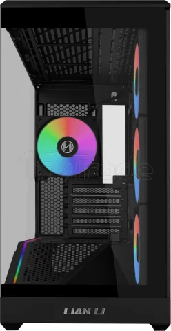 Photo de Boitier Mini Tour Micro ATX Lian Li Vector V100 Mini RGB avec panneaux vitrés (Noir)