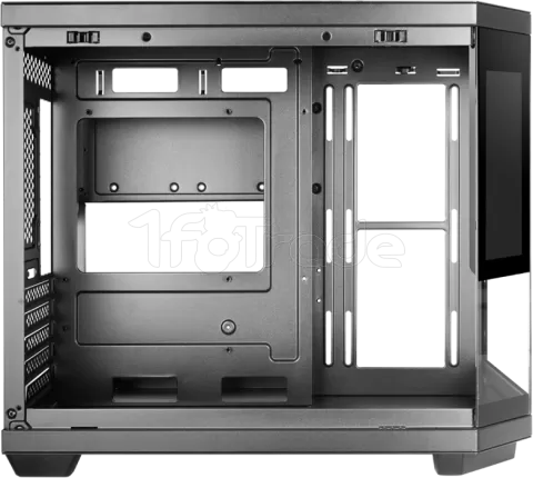 Photo de Boitier Mini Tour Micro ATX Mars Gaming MC-3T Core LCD M avec panneaux vitrés (Noir)