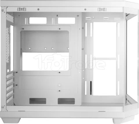 Photo de Boitier Mini Tour Micro ATX Mars Gaming MC-3T Core M avec panneaux vitrés (Blanc)