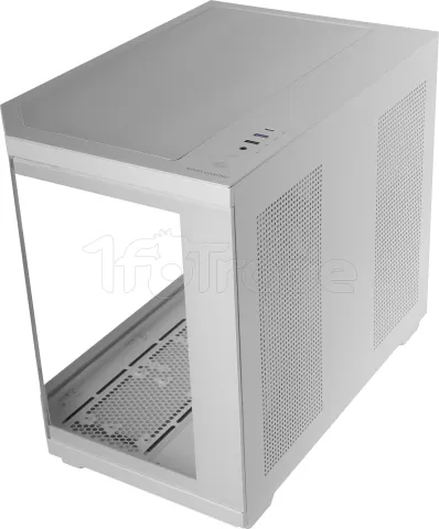 Photo de Boitier Mini Tour Micro ATX Mars Gaming MC-3T Core M avec panneaux vitrés (Blanc)