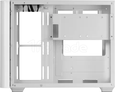 Photo de Boitier Mini Tour Micro ATX Mars Gaming MC-Fusion M avec panneaux vitrés (Blanc)