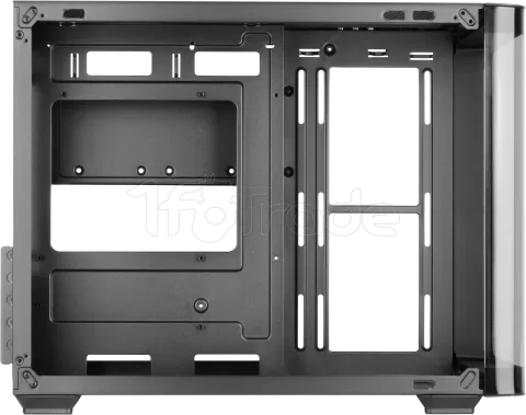 Photo de Boitier Mini Tour Micro ATX Mars Gaming MC-Fusion M avec panneaux vitrés (Noir)
