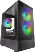 Photo de Boitier Mini Tour Micro ATX Mars Gaming  MC-Onyx avec panneaux vitrés (Noir)