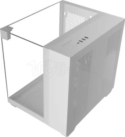 Photo de Boitier Mini Tour Micro ATX Mars Gaming MC-VISIONM avec panneaux vitrés (Blanc)