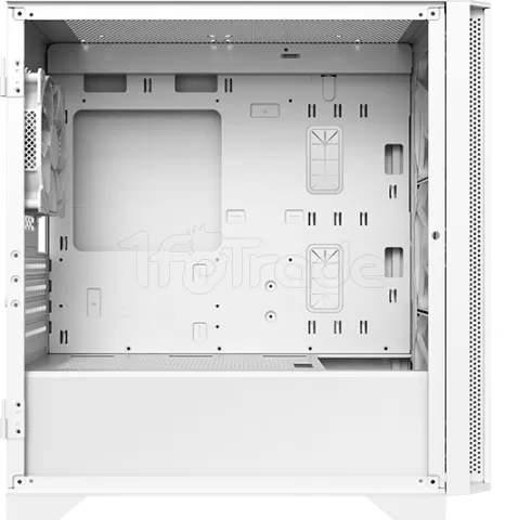 Photo de Boitier Mini Tour Micro ATX Montech Air 100 RGB avec panneaux vitrés (Blanc)