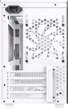 Photo de Boitier Mini Tour Micro ATX Montech Sky One Mini RGB avec panneaux vitrés (Blanc)