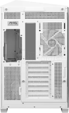 Photo de Boitier Mini Tour Micro ATX MSI Mag Pano 100R Project Zero RGB avec panneaux vitrés (Blanc)