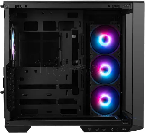 Photo de Boitier Mini Tour Micro ATX MSI Mag Pano 100R Project Zero RGB avec panneaux vitrés (Noir)