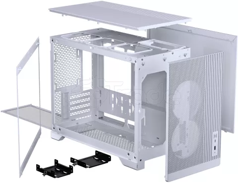 Photo de Boitier Mini Tour Micro ATX Phanteks XT M3 avec panneau vitré (Blanc)