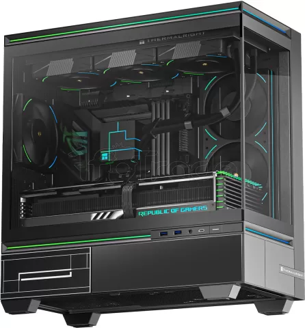 Photo de Boitier Mini Tour Micro ATX Thermalright TL-M10 RGB avec panneaux vitrés (Noir)