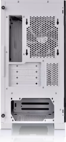 Photo de Boitier Mini Tour Micro ATX Thermaltake S100 TG avec panneau vitré (Blanc)