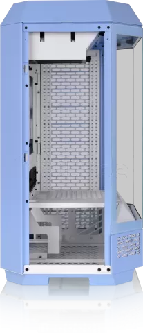 Photo de Boitier Mini Tour Micro ATX Thermaltake The Tower 300 avec panneaux vitrés (Bleu)