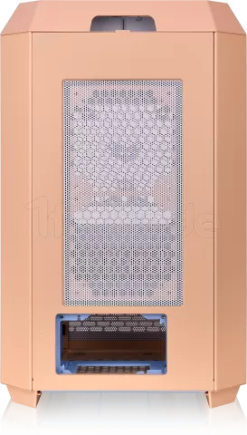 Photo de Boitier Mini Tour Micro ATX Thermaltake The Tower 300 avec panneaux vitrés (Orange/Bleu)