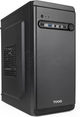 Photo de Boitier Mini Tour Micro ATX TooQ TQC-4702-SP + Alimentation 500W (Noir)
