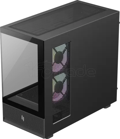 Photo de Boitier Mini Tour Micro ATX Xeron Nex C31 RGB avec panneaux vitrés (Noir)