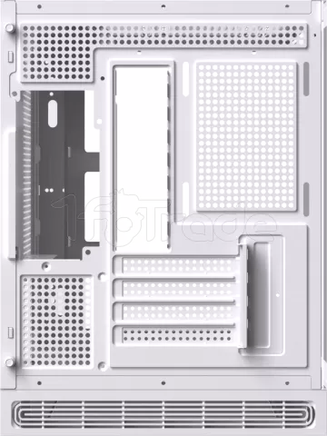 Photo de Boitier Mini Tour Micro ATX Xigmatek Cloud M Digital avec panneaux vitrés (Blanc)