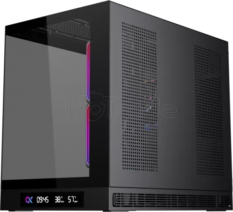 Photo de Boitier Mini Tour Micro ATX Xigmatek Cloud M Digital avec panneaux vitrés (Noir)